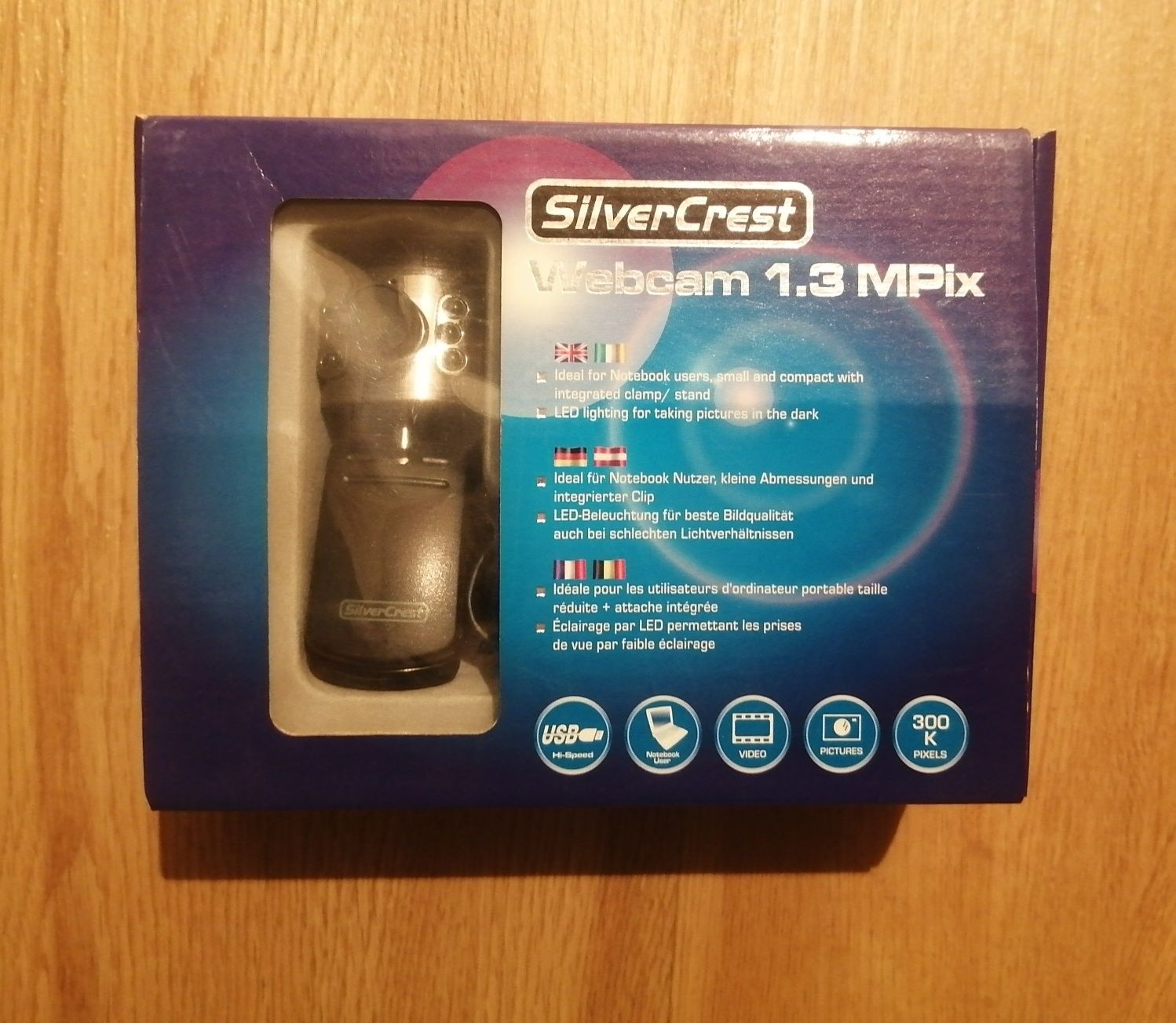 Webcam Silver Crest 1.3 MP - NOVA -