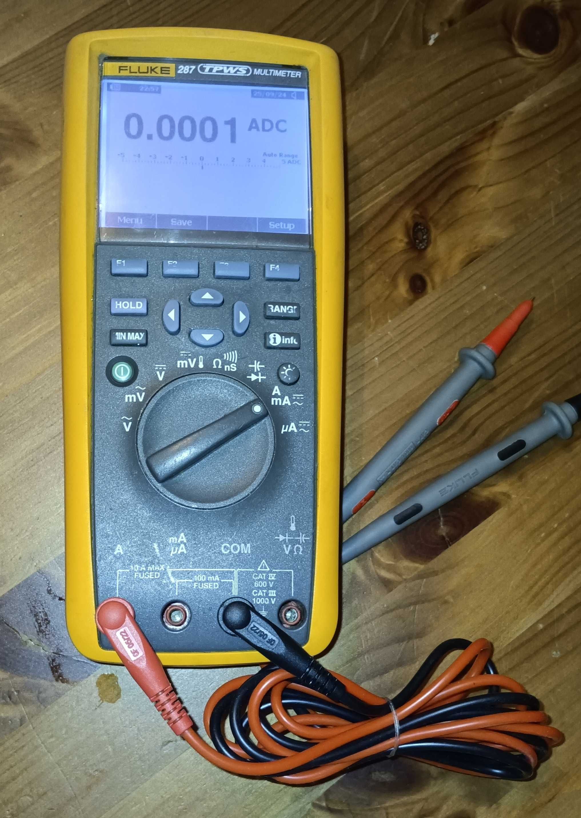 Fluke 287 TPWS Multímetro Profissional True-rms com TrendCapture