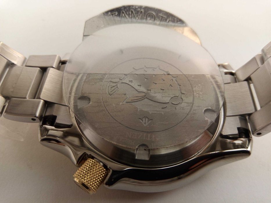 Японские 200м дайверы Citizen NY0154-51L механика автоподзавод, сапфир