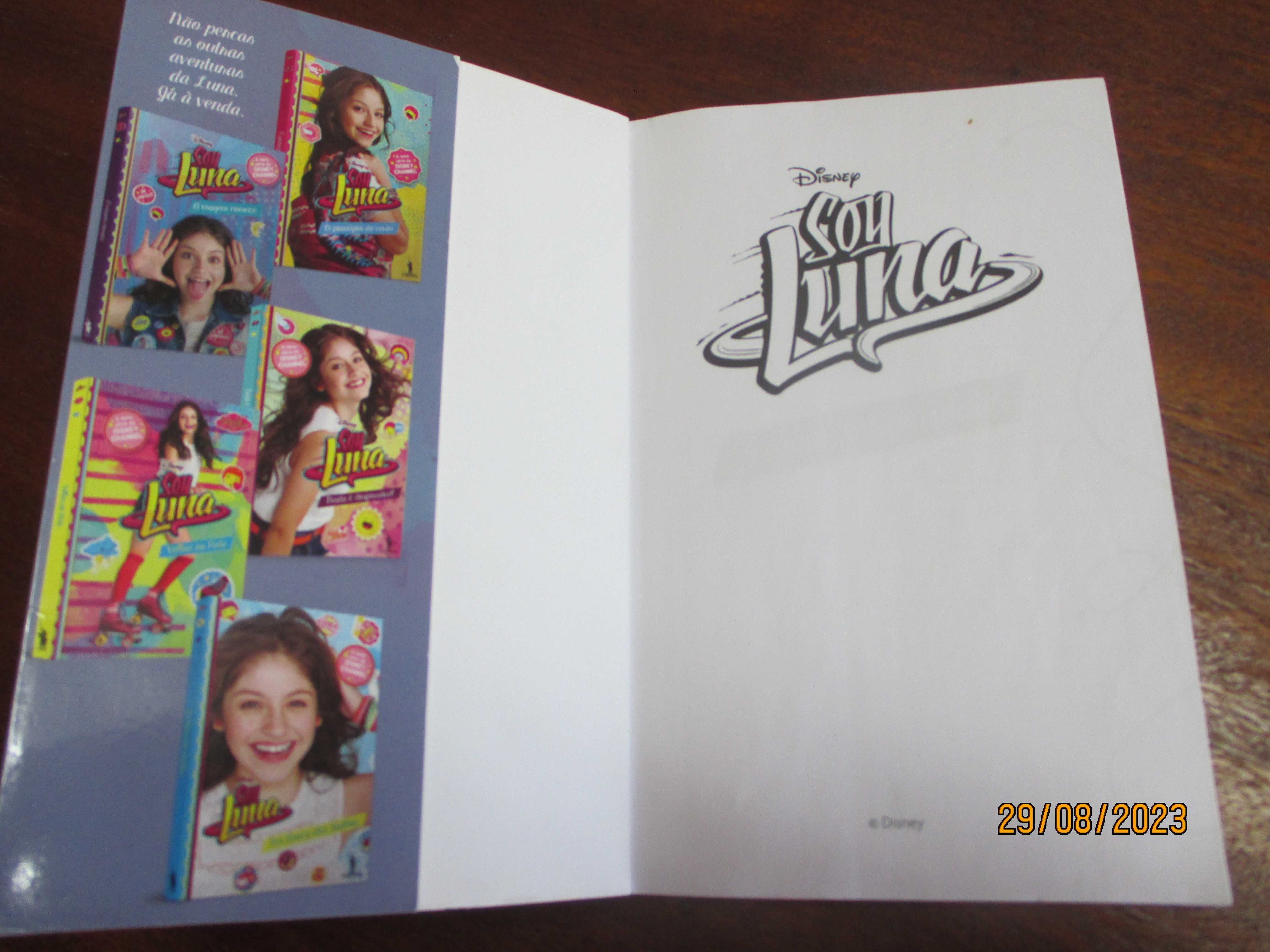 Livro - Soy Luna - Voando sobre rodas