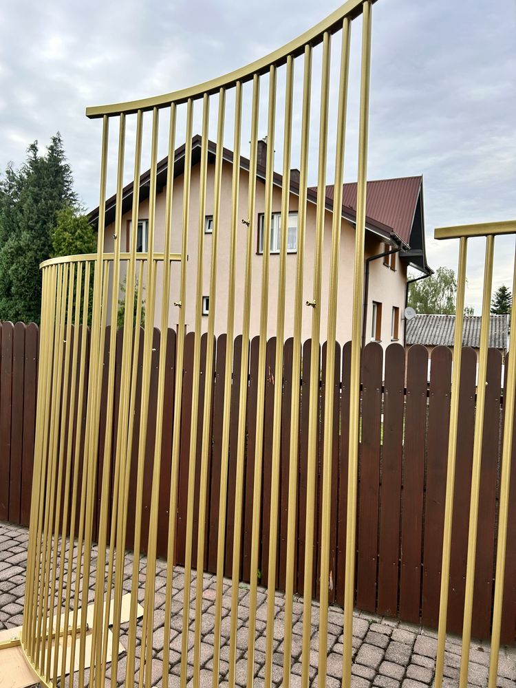 Stelaż tło ścianka dekoracyjny modułowa serpentyna