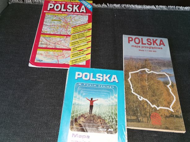 stare mapy Polski