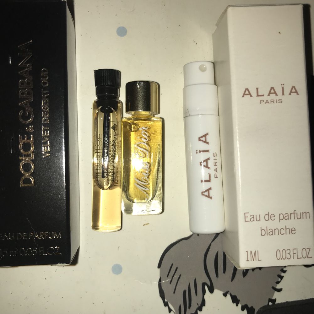 Jil sander.Acqua colonia. Cartier.Versace.Schererer Lancôme Armani