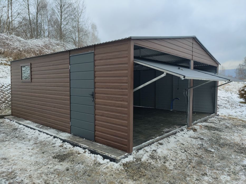 Garaże/wiaty konstrukcje stalowe na wymiar