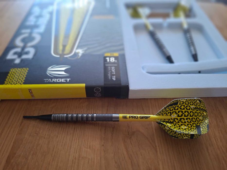 Rzutki lotki dart Target Bolide 11 Soft Tip 90% tungsten 18g 3szt