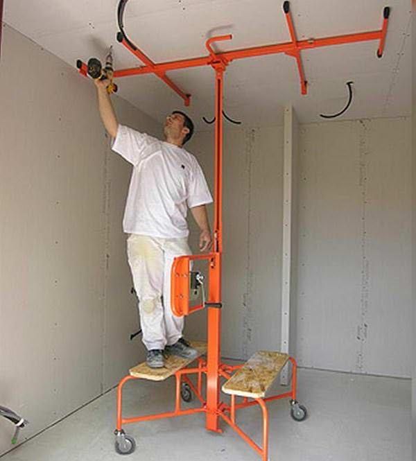 Оренда підйомника для гіпсокартона