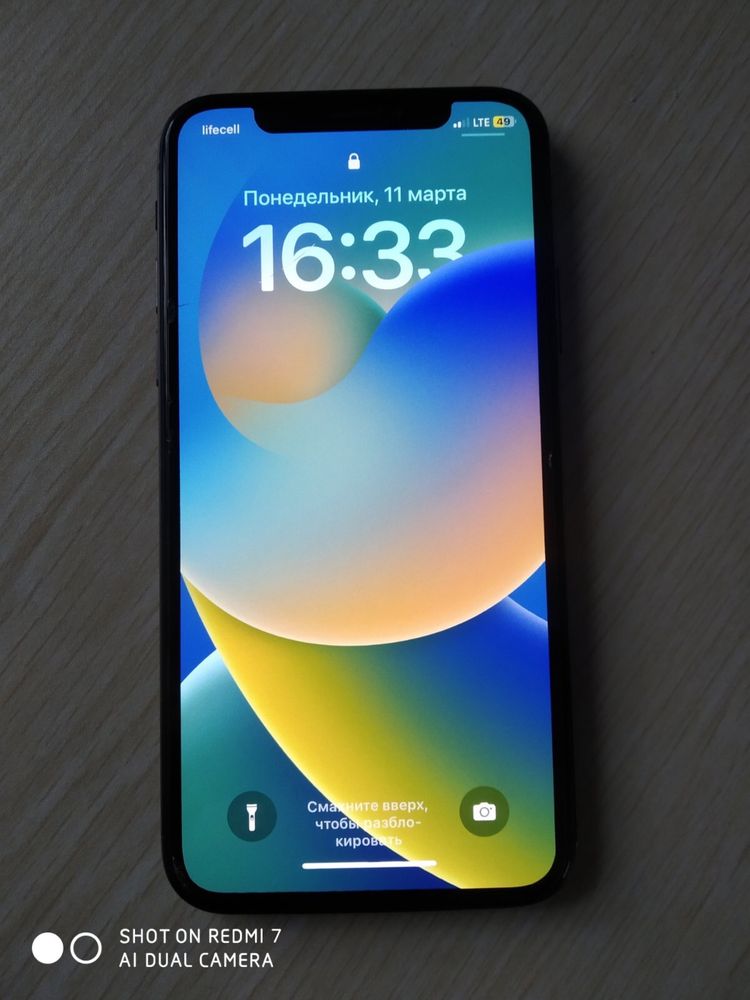 Iphone x 256 чорний