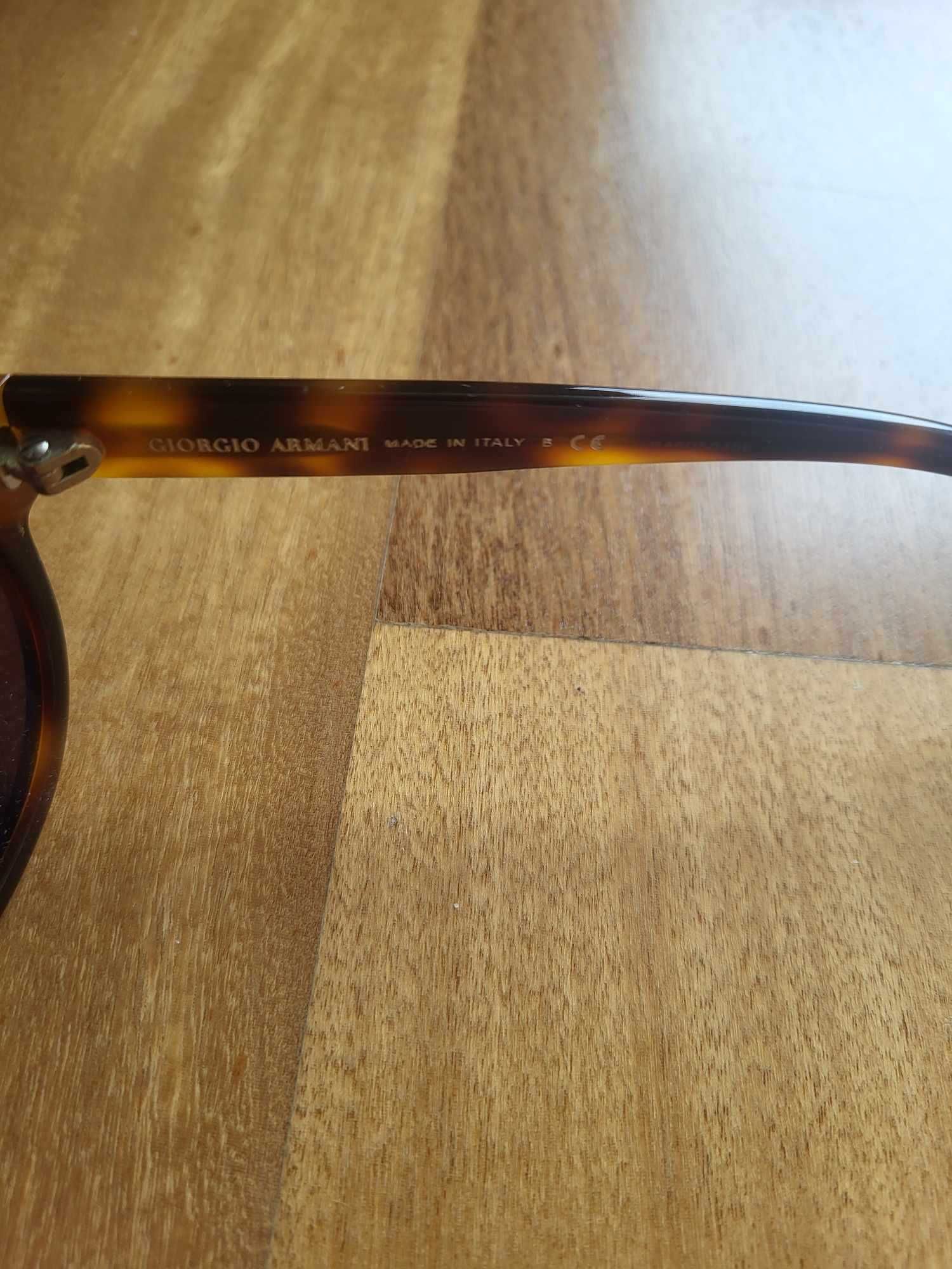 Óculos Sol Redondos Tartaruga Fosco - Giorgio Armani