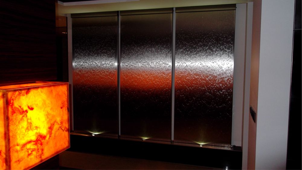 Ściana wodna fontanna