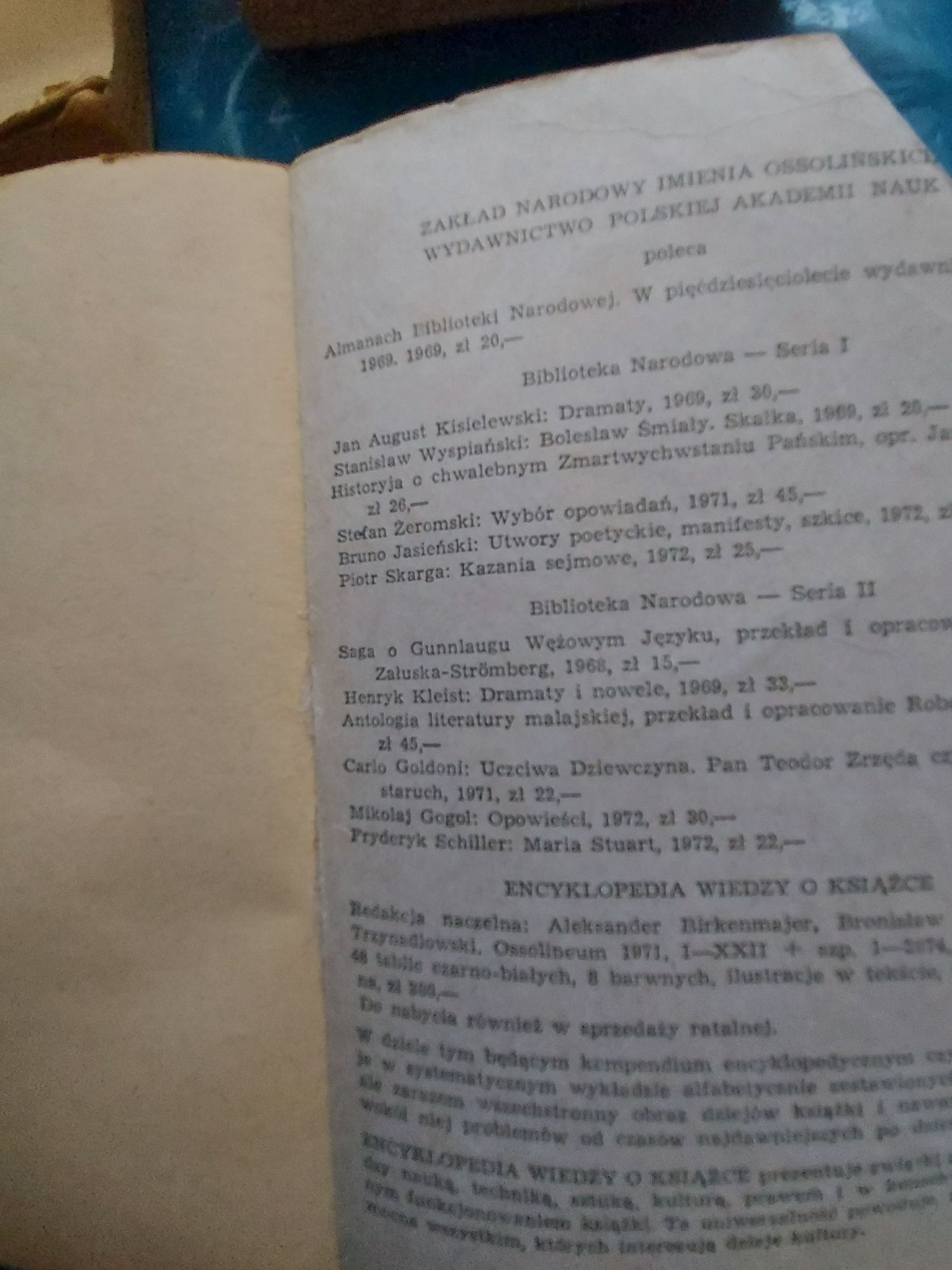 książka Zasady Pisowni Polskiej 1973r