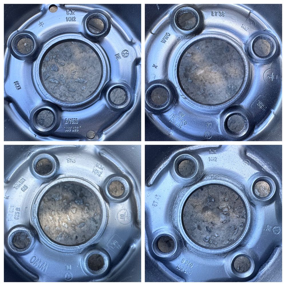 Диски r14 4x100 ET-38/45 на Chevrolet/Daewoo/Opel/Chery/VW/Hyundai/KIA