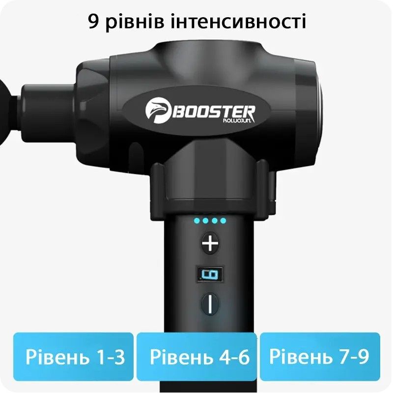 Перкуссионный ударный массажер Booster E