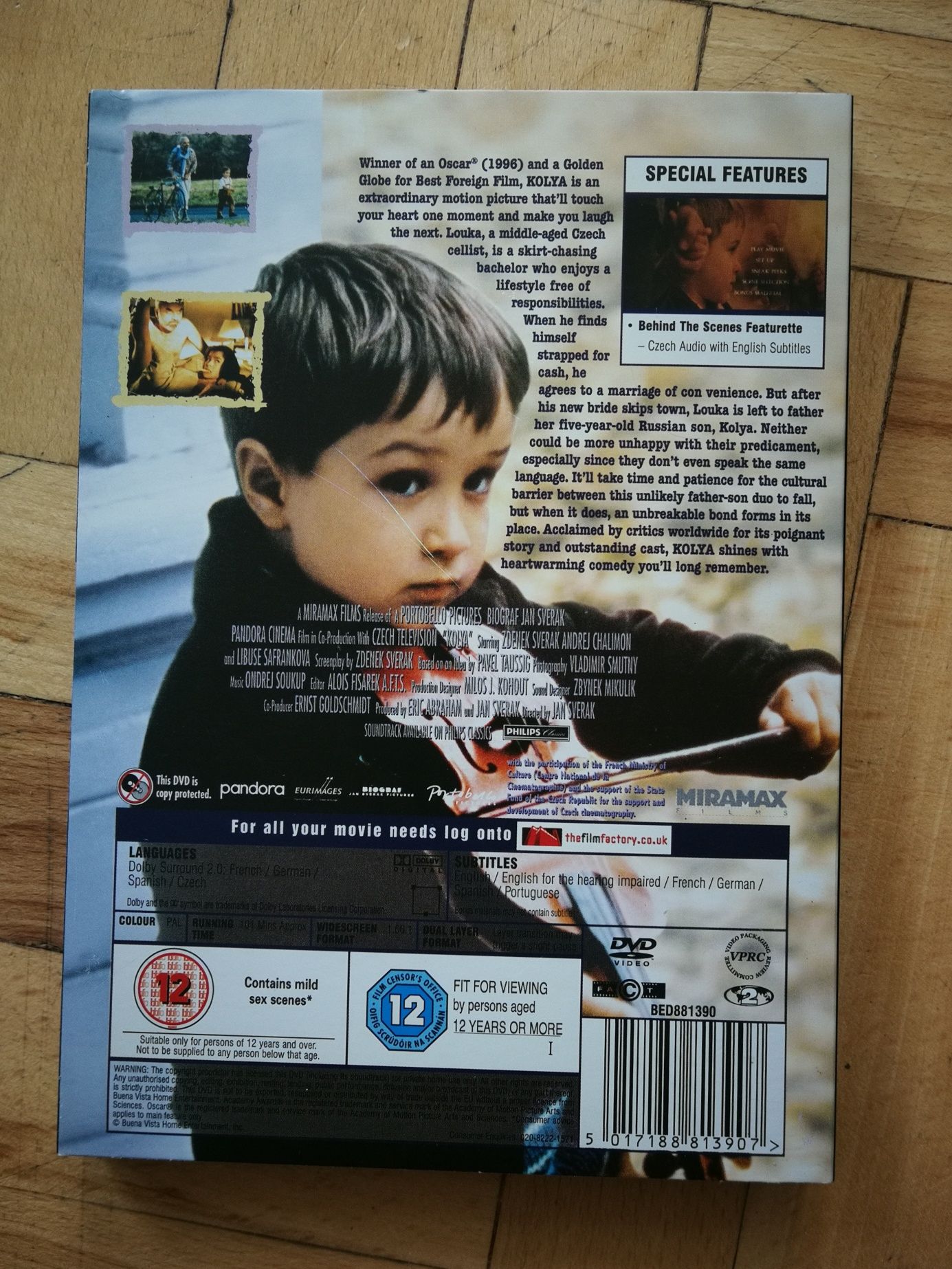 Kola,,, film DVD