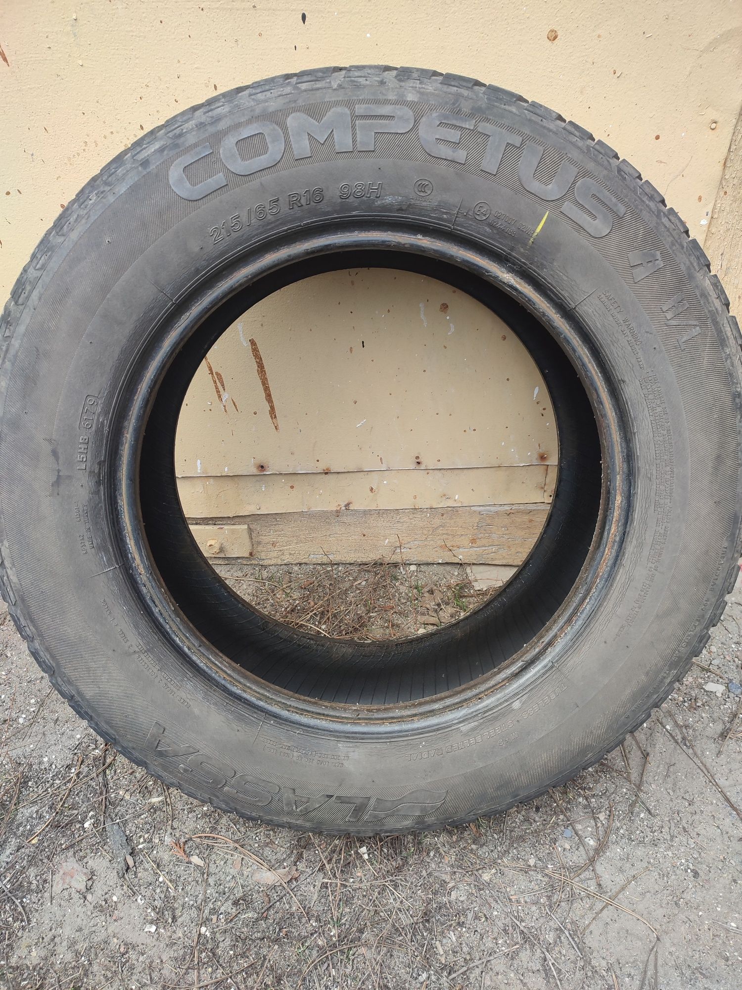 Резина Lassa Competus 215/65 R16