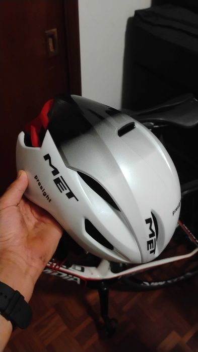 capacete ciclismo Met presight