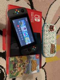 Nintendo Switch v2 + gra Animal Crossing