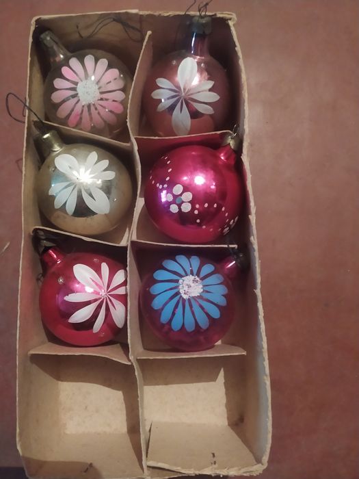 Ёлочные игрушки СССР