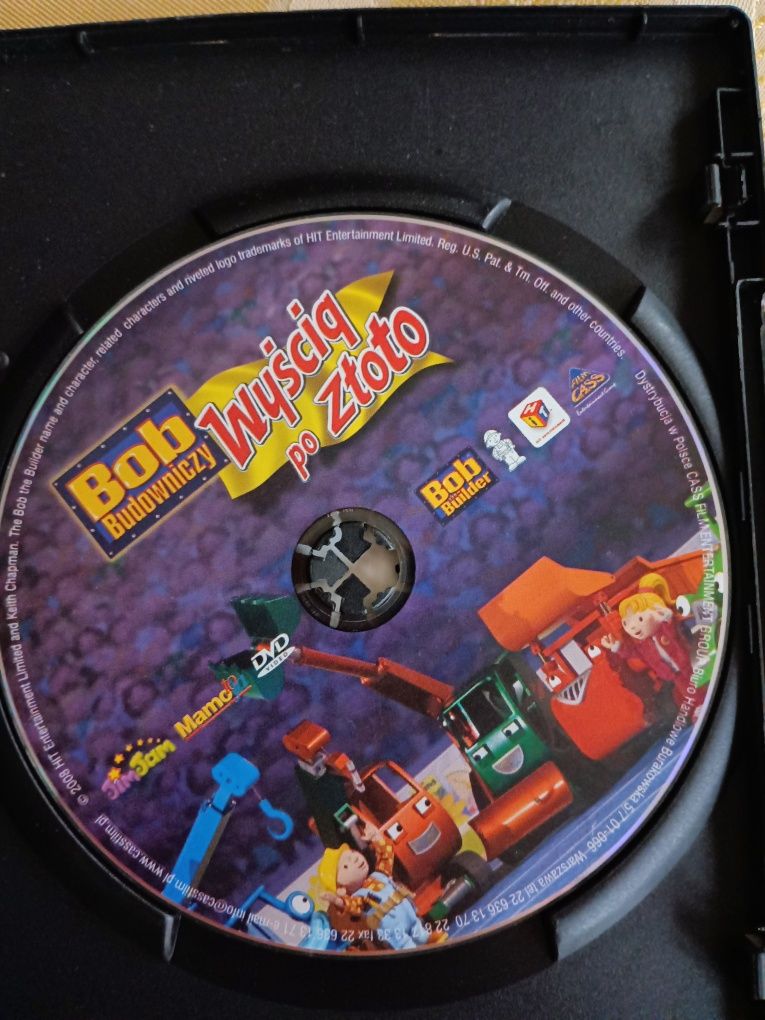 DVD Bob Budowniczy Wyścig po zloto