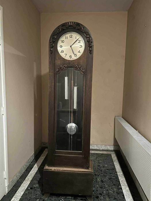 Zegar stojący antyk, PRL, vintage, retro