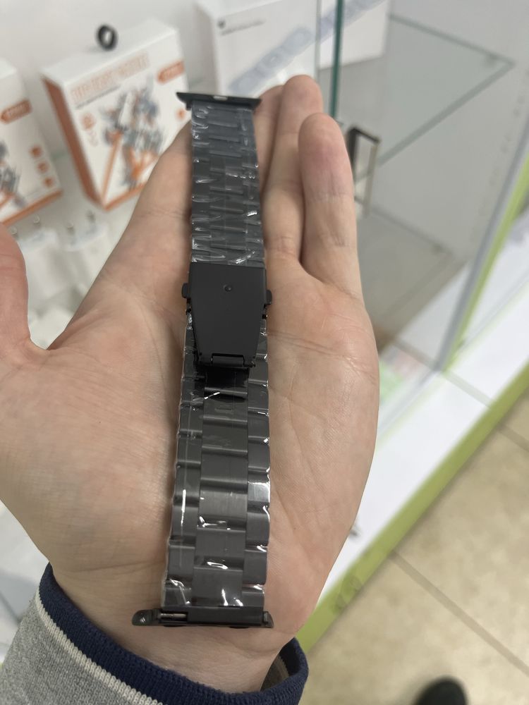 Ремінець Apple Watch metal steel 38 42 44 45 46 49 металевий