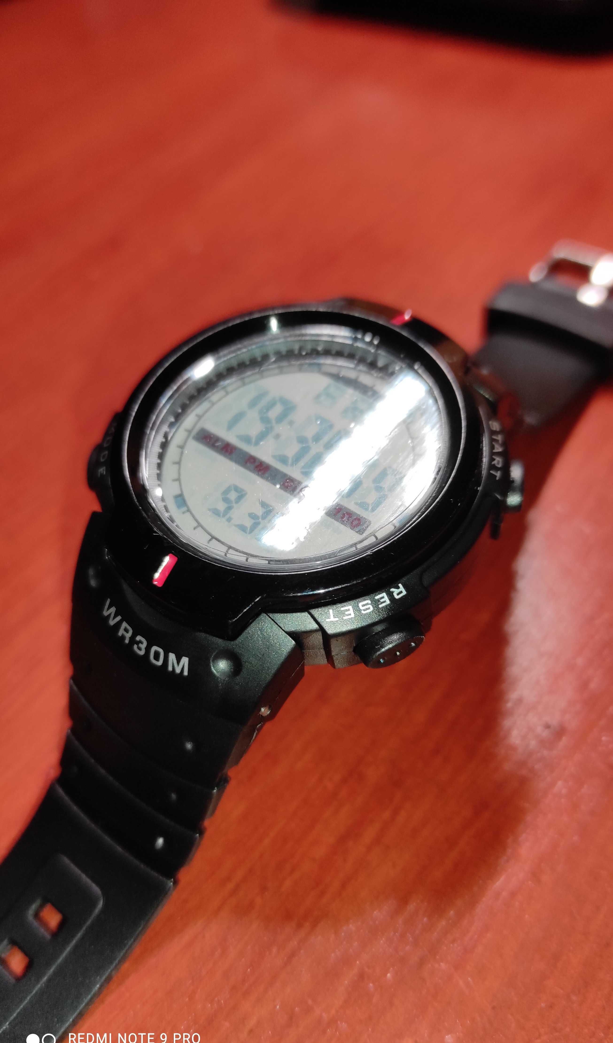 Часы Synoke  водонепроницаемые эл. часы с большим циферблатом