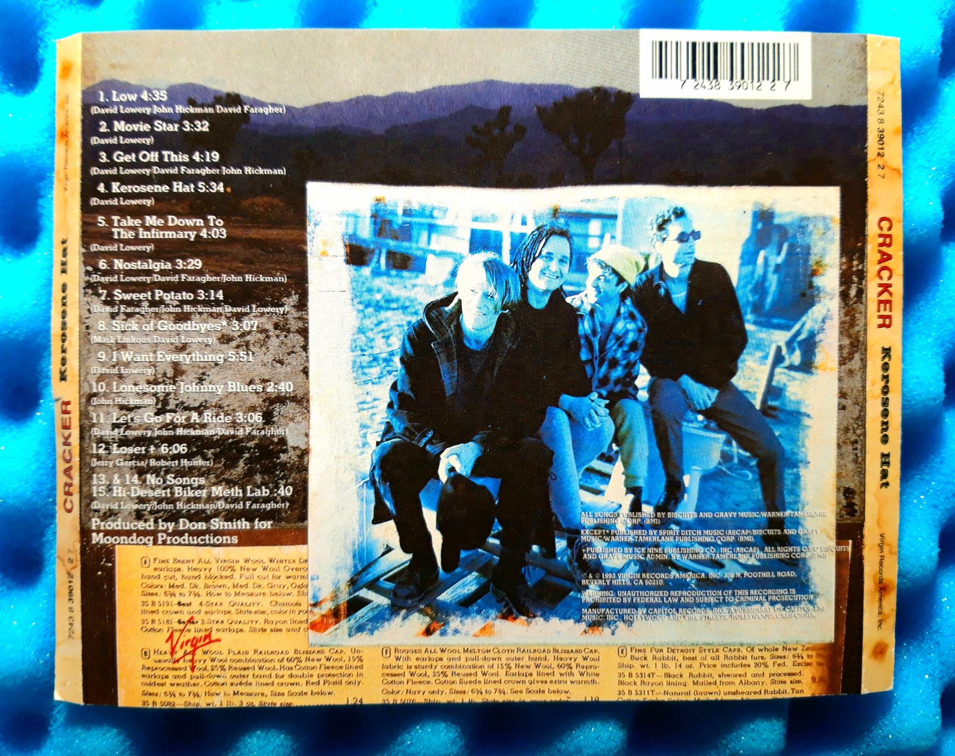 Cracker – Kerosene Hat (CD, 1993)