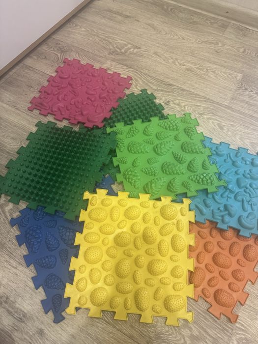 Набір масажних килимків Ортек з 8 шт Набір №6