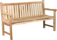 3-osobowa ławka z drewna tekowego chicreat 80839
