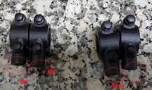 suporte para espelhos de motas - em preto 2 medidas, estao nas fotos