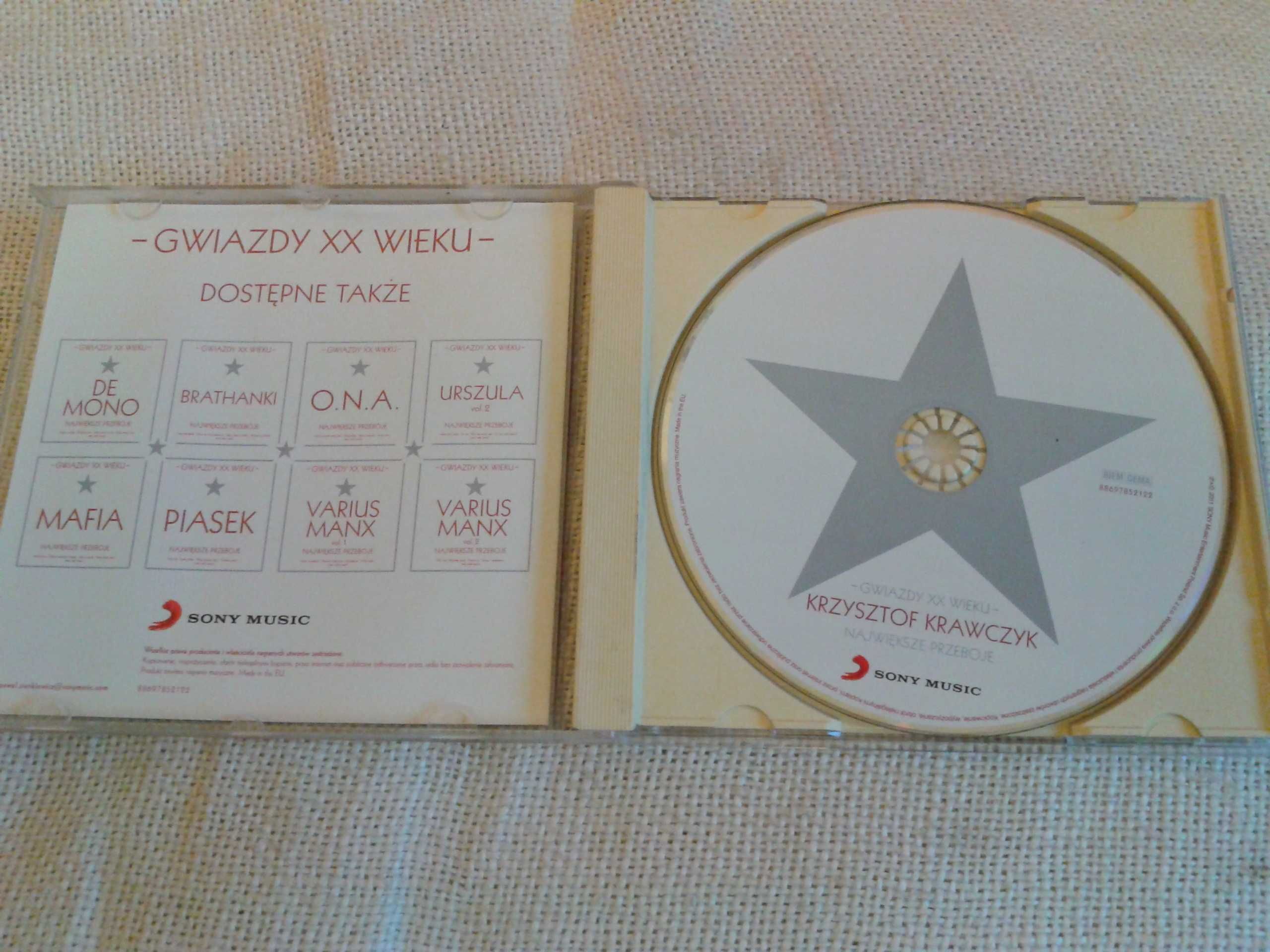 Krzysztof Krawczyk - Gwiazdy XX wieku  CD