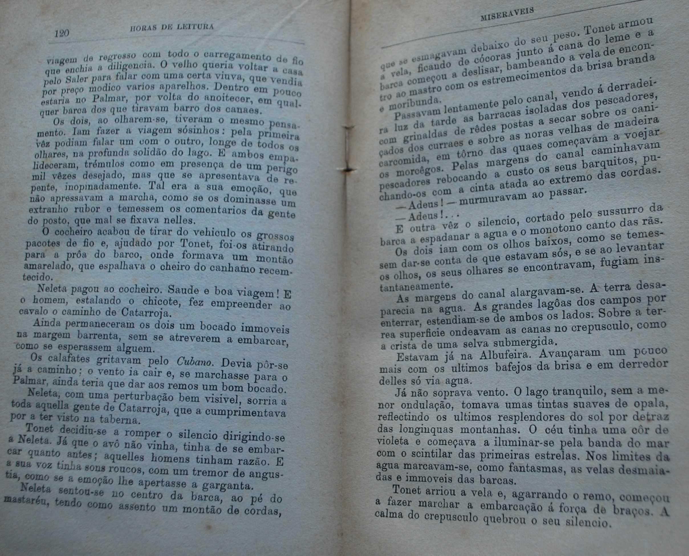 Miseráveis de Vicente Blasco Ibanez - 1ª Edição 1909