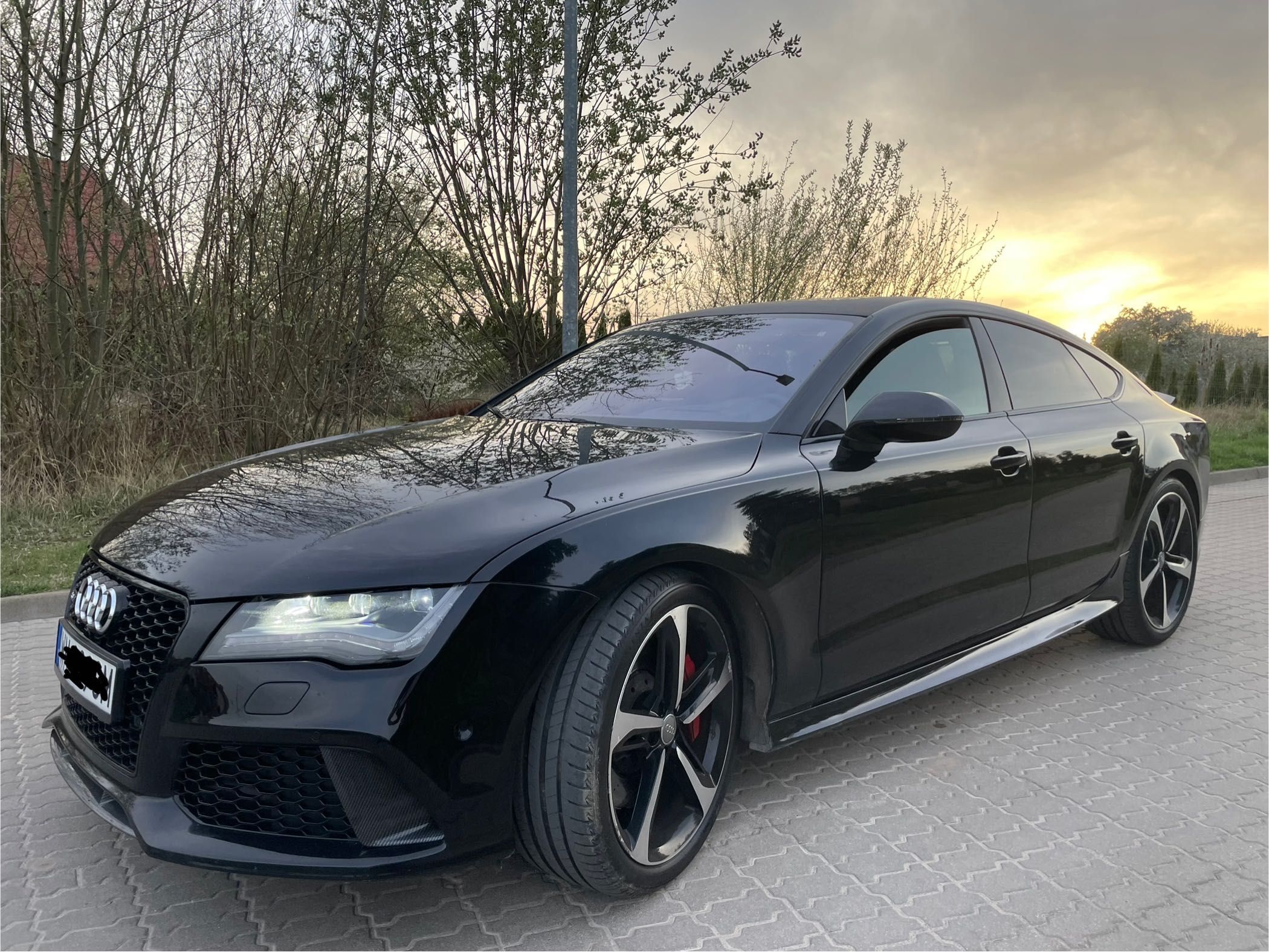 Piękne Audi RS7/ Full Wyposażenie/Mega Stan. 98 tys przebieg/ Zamiana