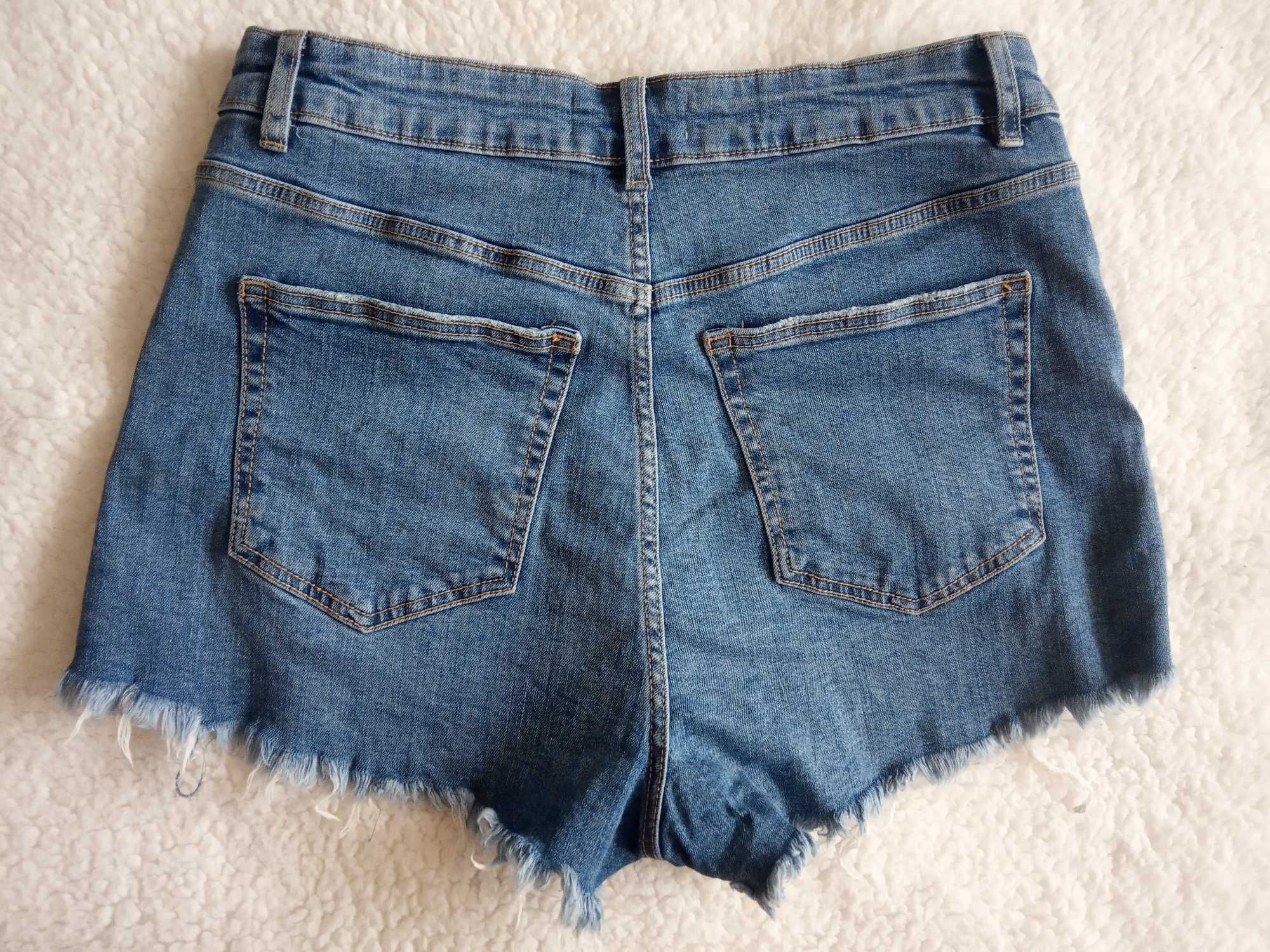 Zara Spodenki jeansowe 38