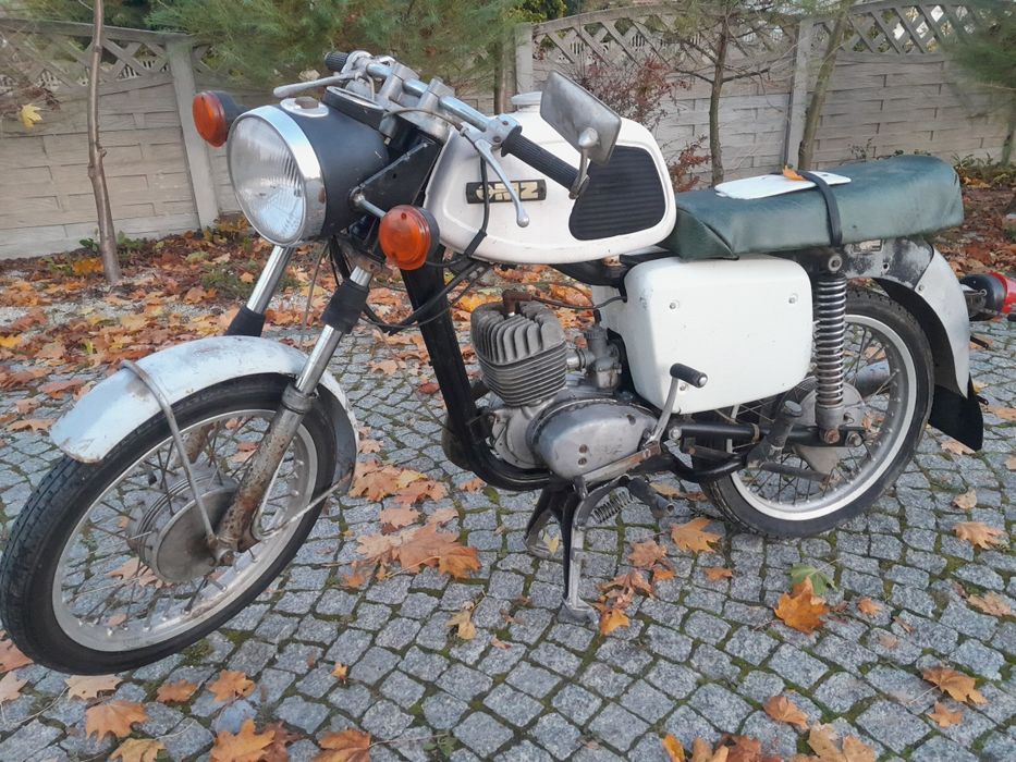 Mz ts 125 z dokumentami 1977rok wsk shl