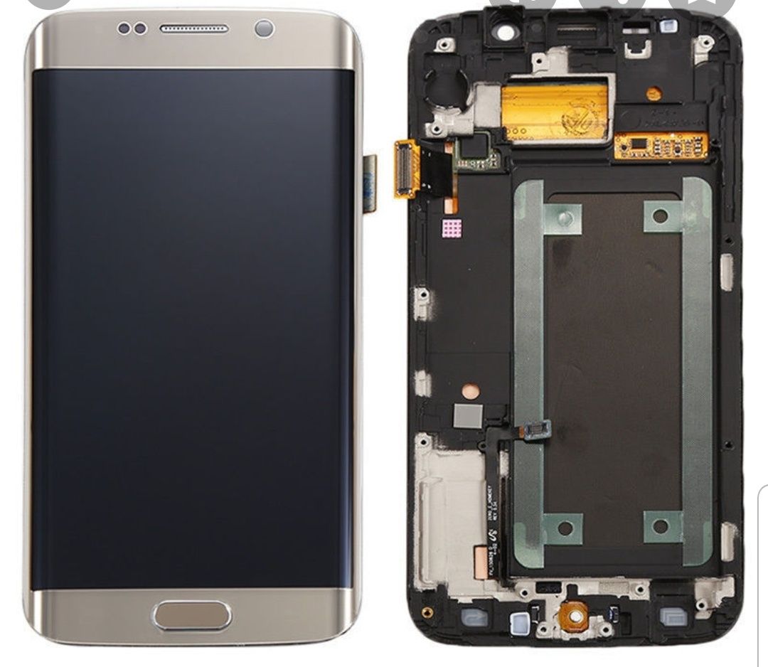 Ecra display Samsung S6 edge Novos dourados
