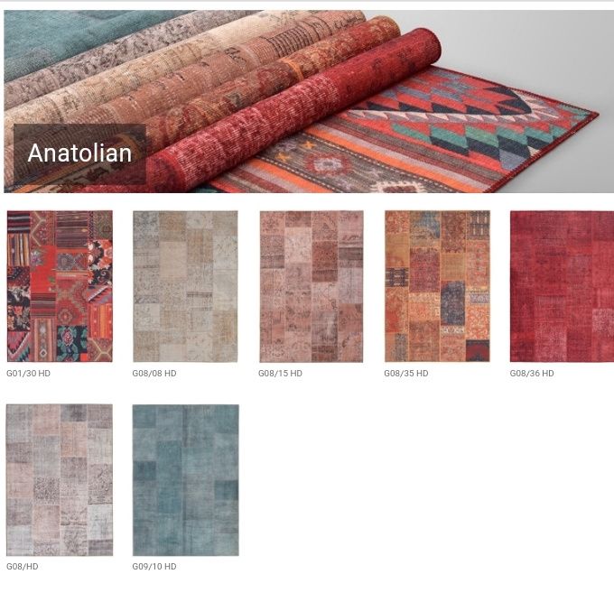 NOVO : Tapete / Carpete Design Patchwork - 140x190cm By Arcoazul