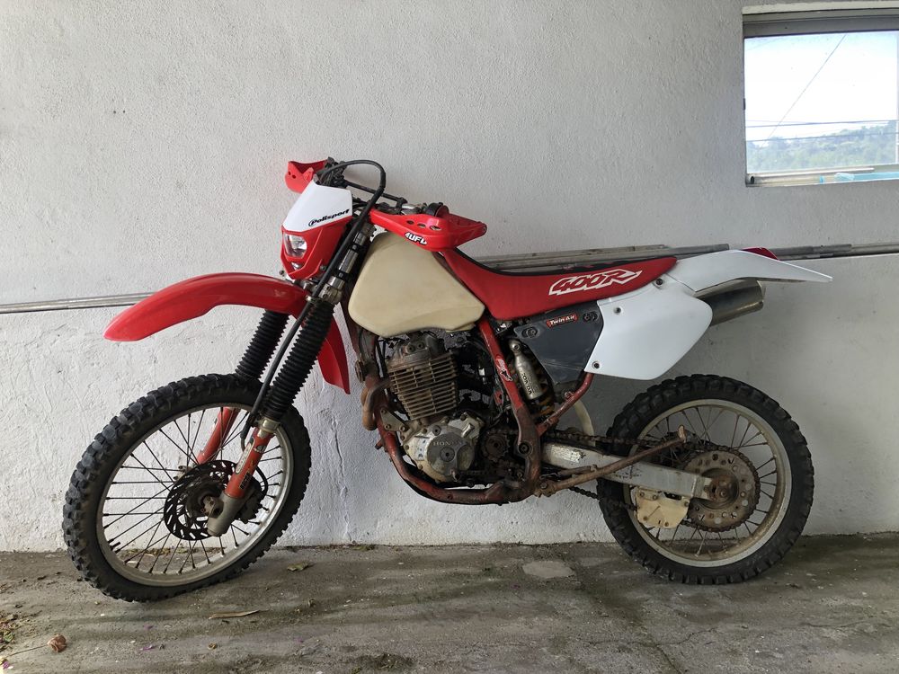 Honda XR 400 matriculada