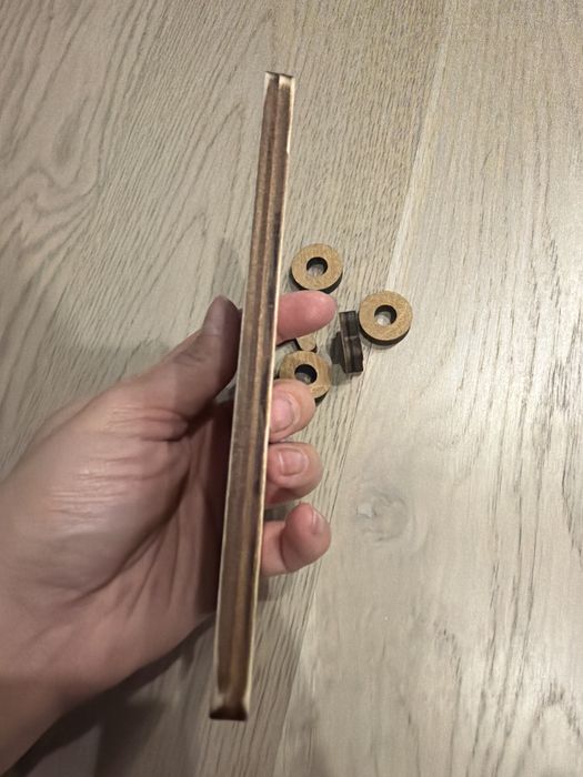 Хрестики нулики деревʼяні