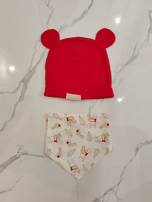 Komplet niemowlęcy zestaw Pierwsze Święta Kubuś Puchatek Disney 68