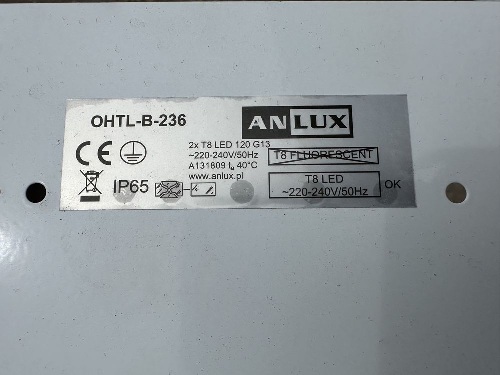 Oprawa do świetlówek Led 6szt