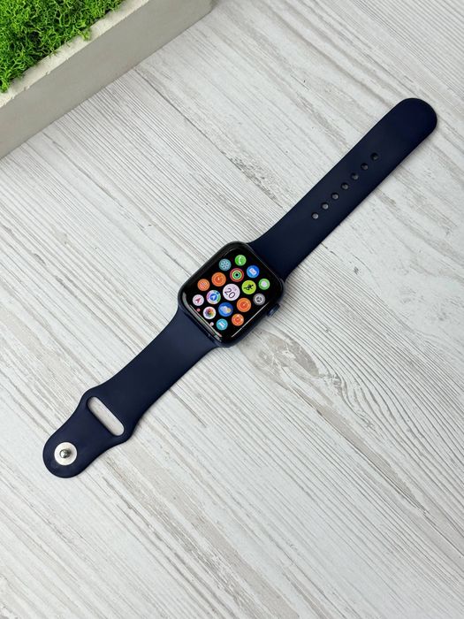 Apple watch 6 44 mm blue/black епл вотч 6 44 мм