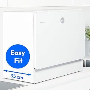 Zmywarka MEDION 6 kompletów 1380W Kompaktowa do małej kuchni