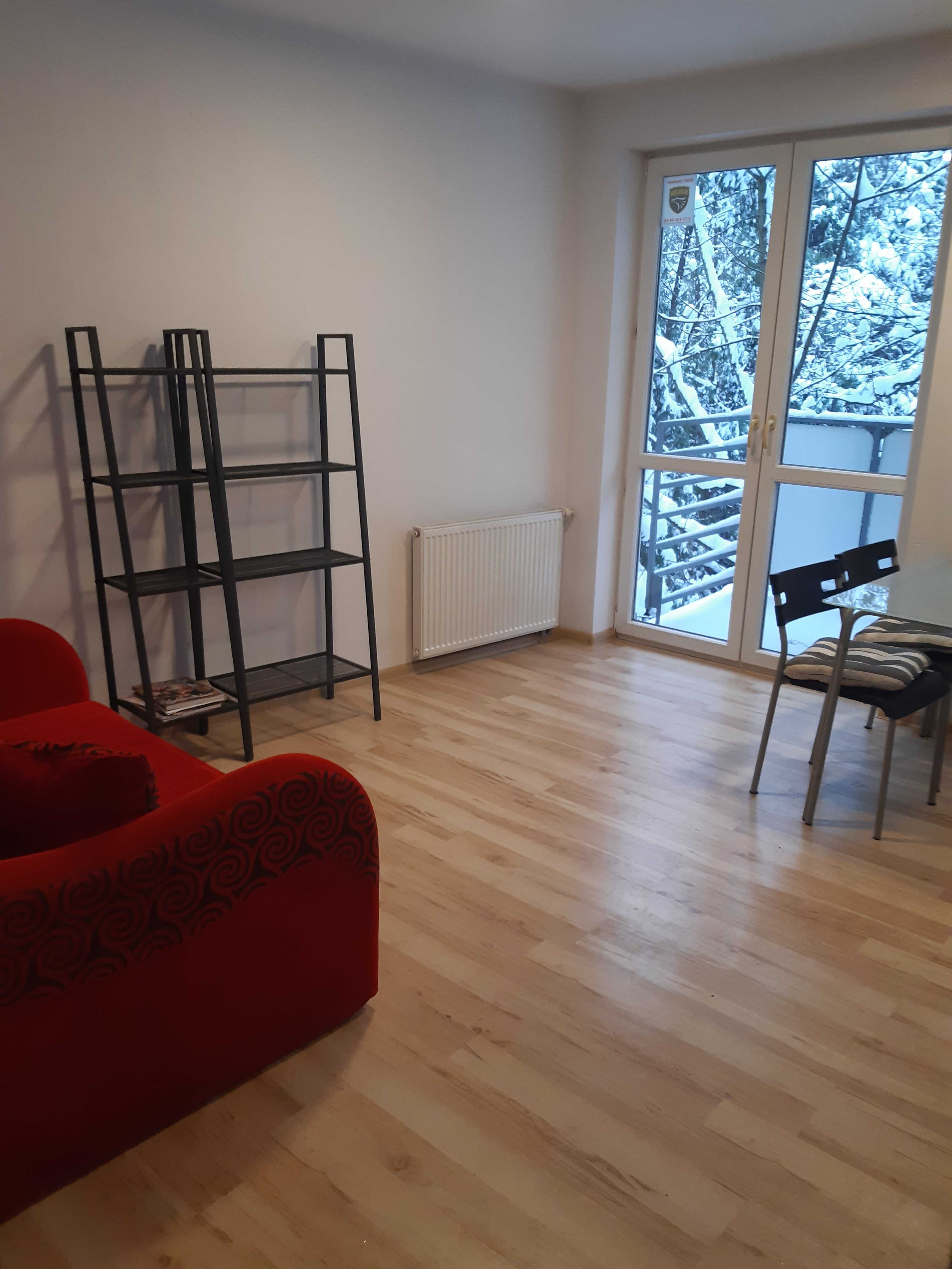 Lubostroń Kraków wynajmę mieszk. 42m2 salon z a.kuch.+pokój od 05.2024