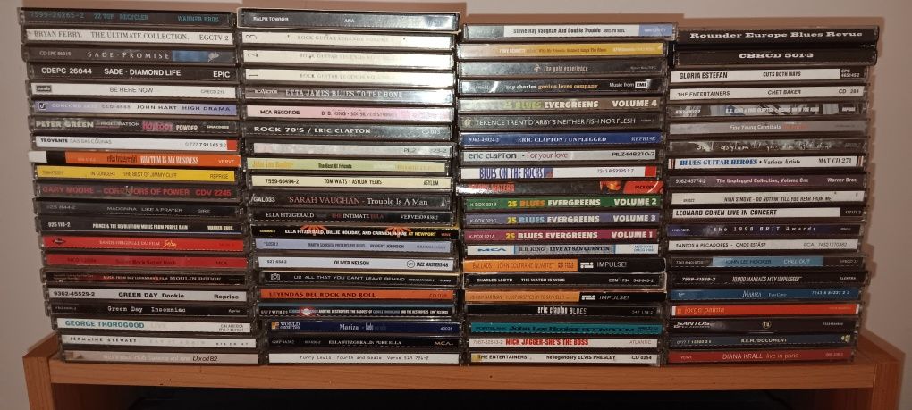 Cds anos 80/90 Blues, jazz.