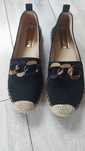 Espadryle zamszowe