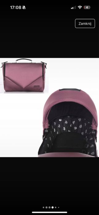 Wozek Junama Diamond 5 w 1 z baza do samochodu