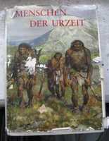 Книга на немецком Menschen Der Urzeit антропология Первобытные люди