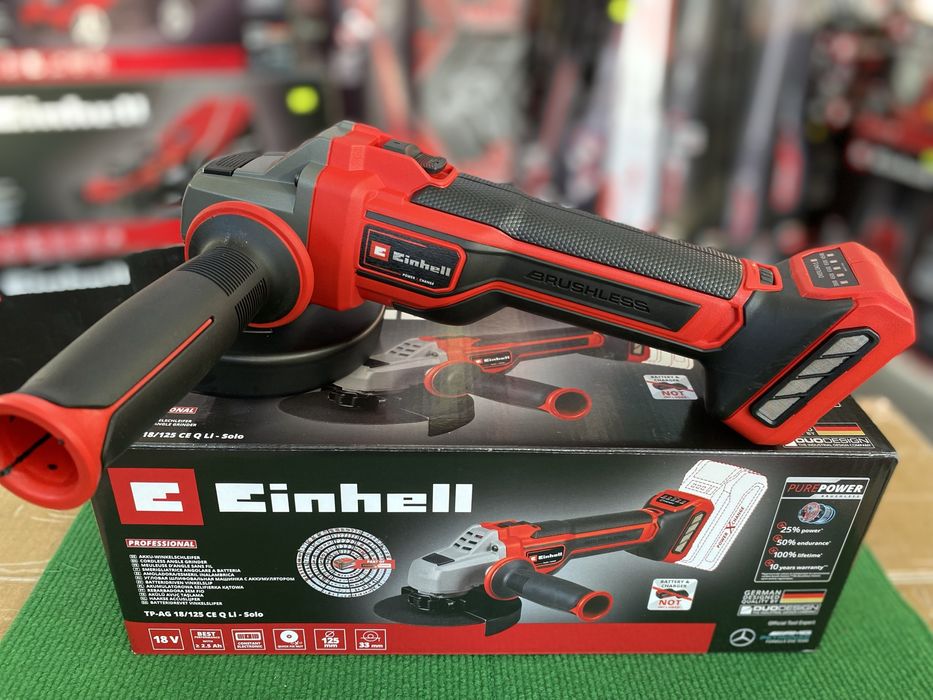 Болгарка  Einhell TP-AG 18/125 CE Q Li - Solo !!! ЦІНА ДОГОВІРНА !!!