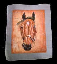 Pintura Cavalo Seda 1