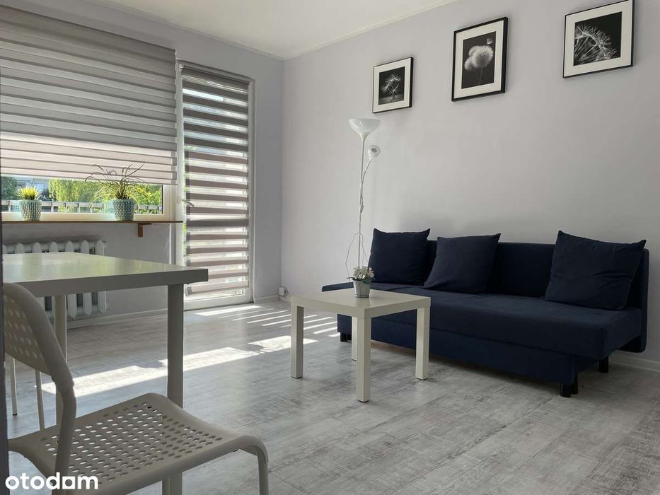 Jasna kawalerka z osobną kuchnią